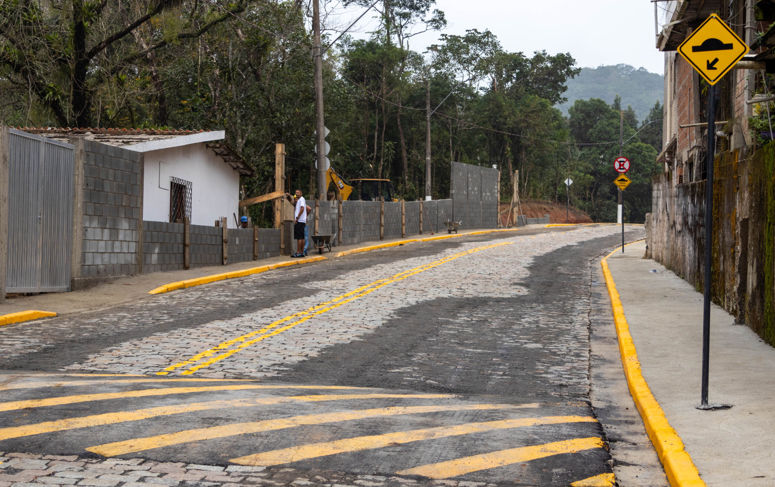 Avenida Perimetral da Vila Fabril é inaugurada em Cubatão Prefeitura