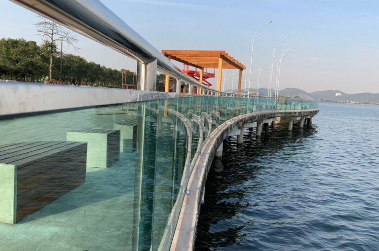 Obras do Píer do Jardim Casqueiro estão quase concluídas
