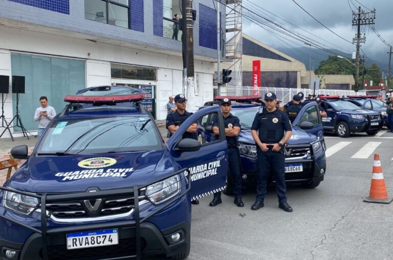 Viaturas da Guarda Civil de Cubatão já estão nas ruas da cidade