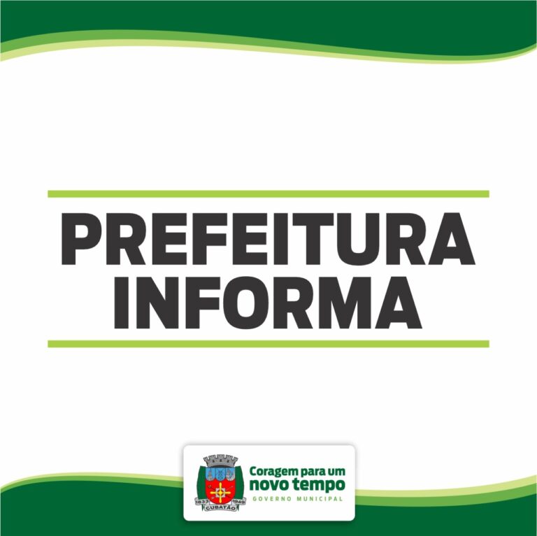 Prefeitura informa – pagamento da segunda parcela do 13º salário