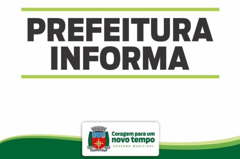 Prefeitura informa – Contrato com a Safe sobre prestação de serviço de limpeza