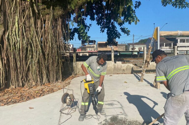 Cronograma dos serviços de manutenção e conservação dos próprios municipais desta terça-feira (22/8)