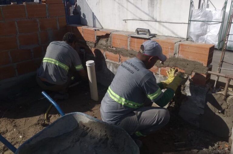 Cronograma dos serviços de manutenção e conservação dos próprios municipais desta sexta-feira (18/8)