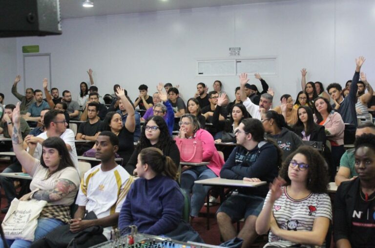 Centro de Educação a Distância de Cubatão recebe alunos integrantes do 2º semestre de 2023 em aula inaugural