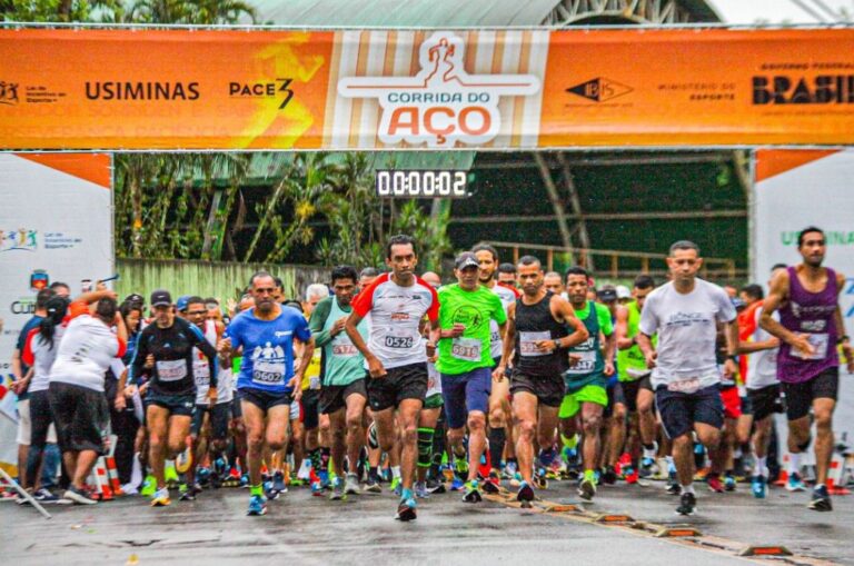Mais de 2 mil pessoas participam da Corrida do Aço de Cubatão
