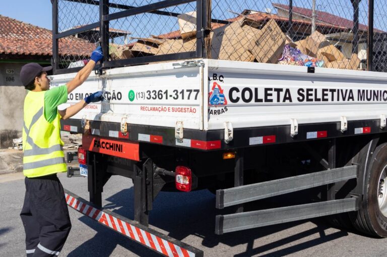 Coleta seletiva e de lixo domiciliar: confira a programação em Cubatão