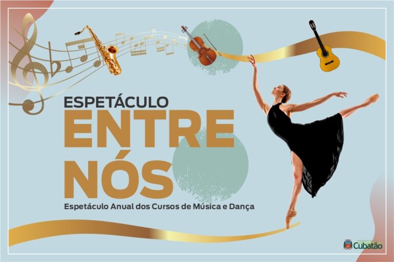 Escola Técnica de Música e Dança de Cubatão apresenta espetáculo ‘Entre Nós’ em 13 de novembro