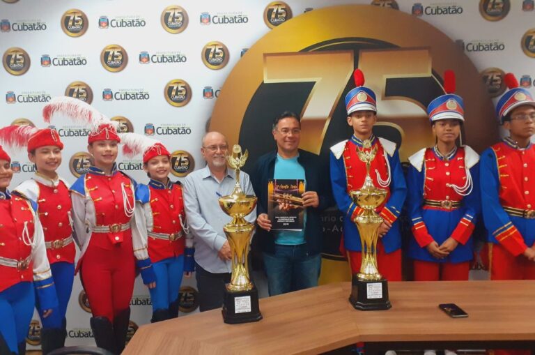 Banda estudantil da UME Anchieta garante 1º lugar em concurso de fanfarras e bandas (26/7/24)