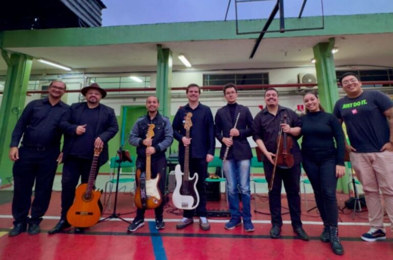 Projeto ‘Tocando em frente’ realiza apresentação nesta quarta (30), às 19h, na UME Maria do Rosário