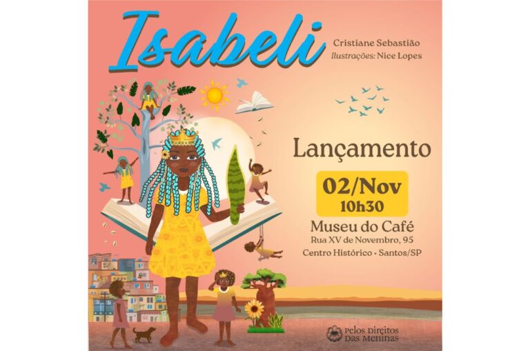 Livro infantil feito por servidoras cubatenses que aborda vivências de meninas negras tem lançamento neste sábado (2)