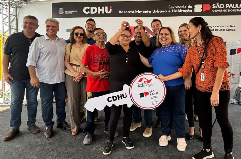Urbanização da Vila Esperança: Cubatão entrega 1ª fase do Conjunto Habitacional Bruno Covas nesta quarta (11)