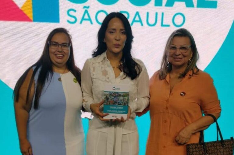 Presidente do Fundo Social de Cubatão participa de encontro com FSS de 300 cidades do Estado