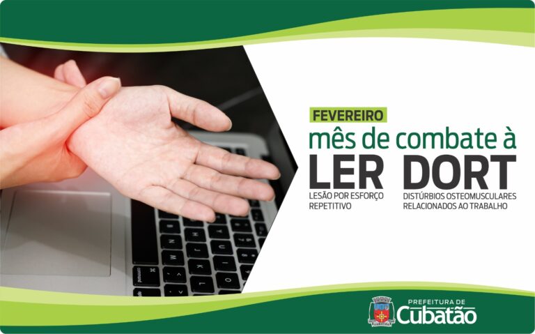 CIPAA dos servidores de Cubatão enfatiza sobre lesão por esforço repetitivo (LER) em fevereiro