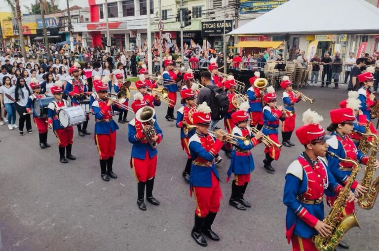 Neste sábado (12) às 9h tem desfile cívico-militar em comemoração aos 76 anos  de Cubatão