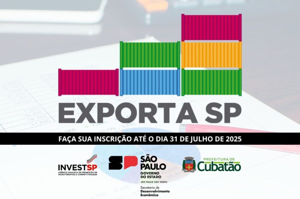 Cubatão incentiva empreendedores locais a participarem do programa Exporta SP