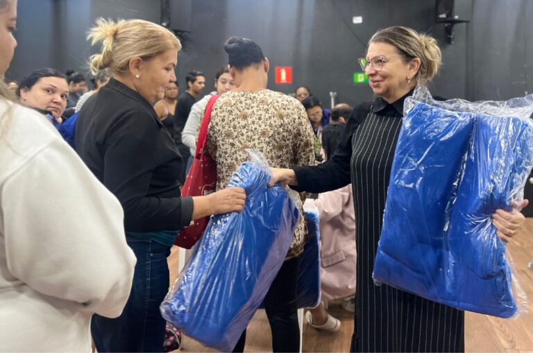 Fundo Social de Solidariedade de Cubatão entregou de mais de 300 cestas de alimentos e agasalhos a famílias carentes esta semana