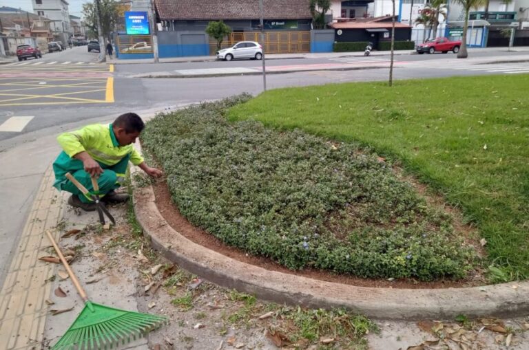 Serviços de zeladoria realizaram melhorias em diversos bairros de Cubatão