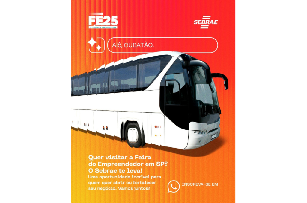 Prefeitura apoia empreendedores de Cubatão na Feira do Empreendedor do Sebrae-SP
