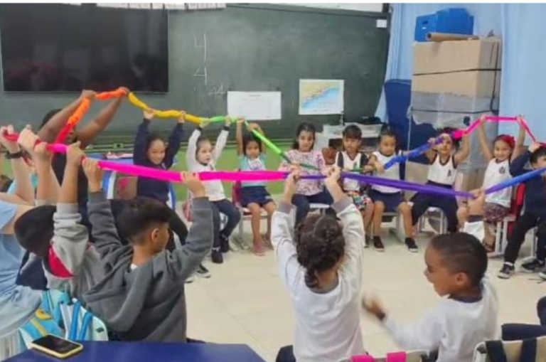 O som que transforma: projeto promove inclusão e desenvolvimento sensorial entre crianças do ensino infantil