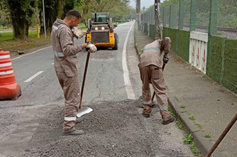 Zeladoria em Cubatão: Secretaria de Manutenção mantém diversos serviços pela cidade