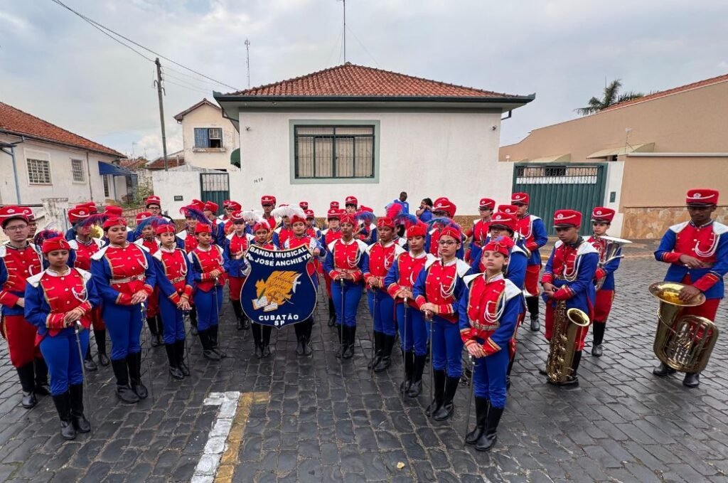 Banda escolar de Cubatão conquista 1º lugar em Concurso Estadual Paulista de Bandas e Fanfarras