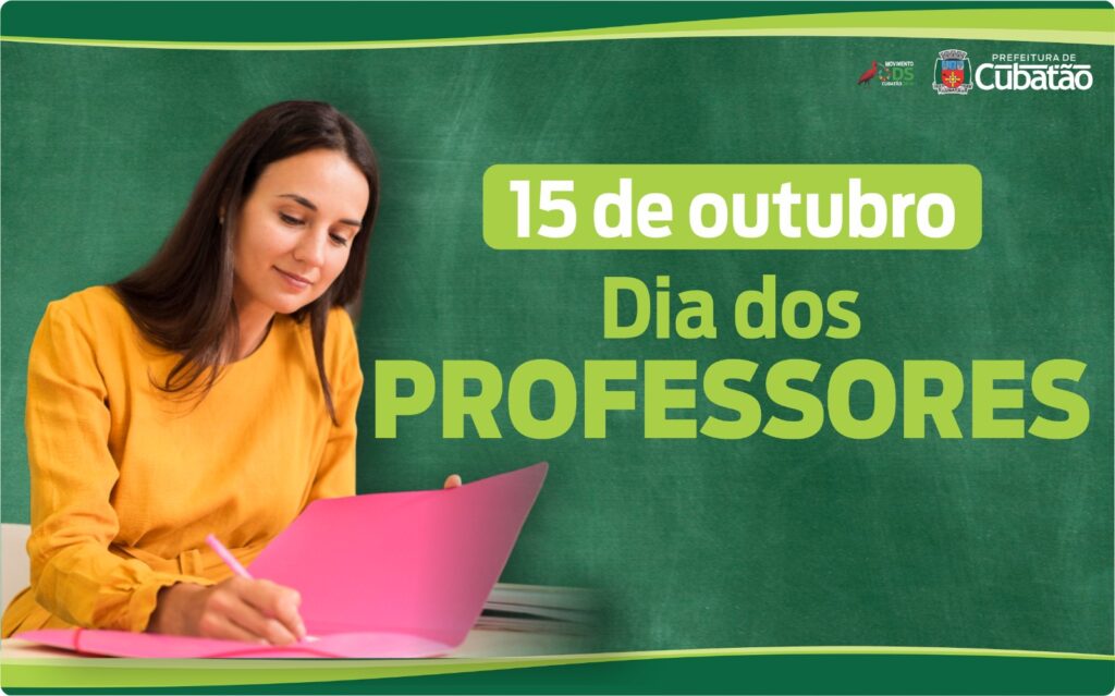Cubatão celebra seus 1.641 professores: uma homenagem a quem transforma vidas todos os dias