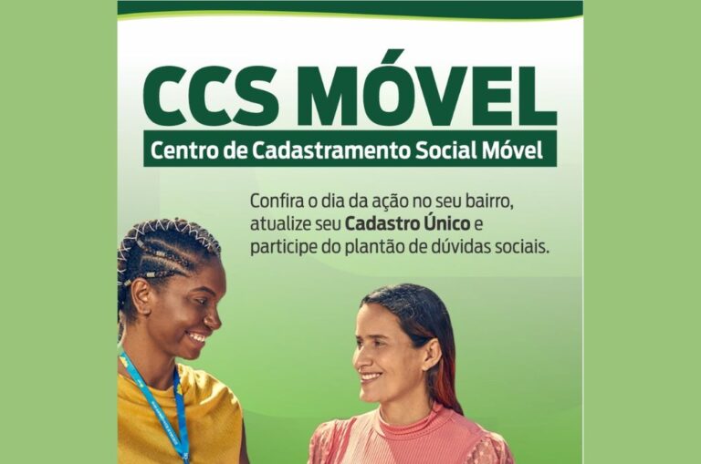 Central de Cadastramento Social Móvel Móvel atende neste sábado (15) em Pilões e Água Fria