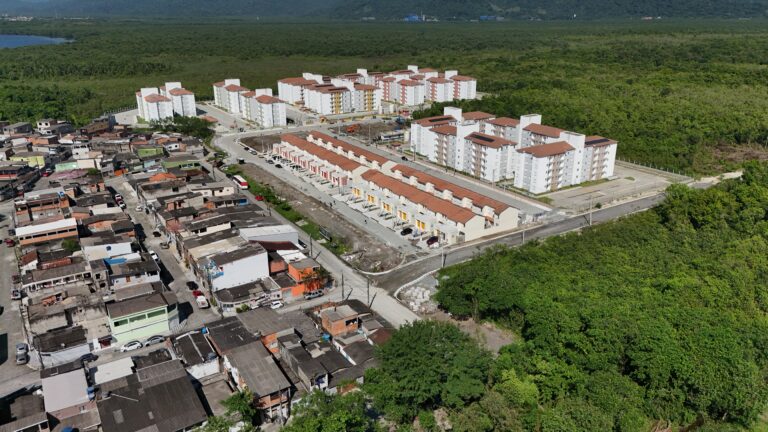 Nesta sexta (16), acontece a entrega do Conjunto Habitacional Cubatão K – na Ilha Caraguatá