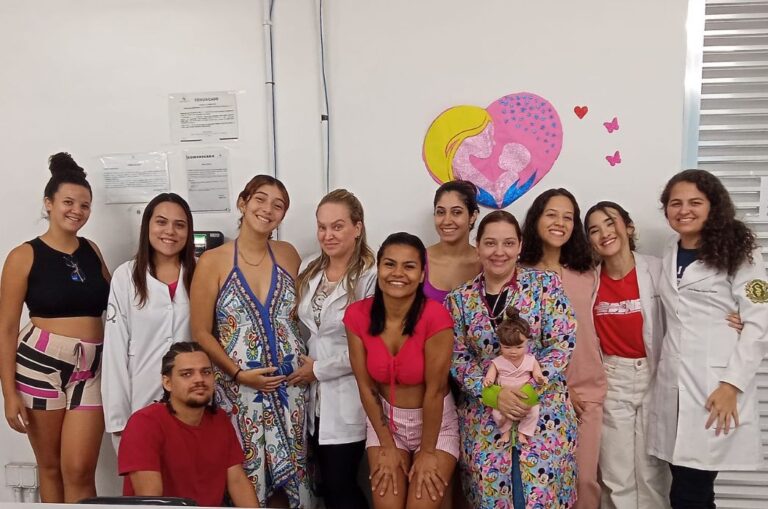 Cuidados pré-parto: UBS da Ilha Caraguatá promove reunião com gestantes do bairro