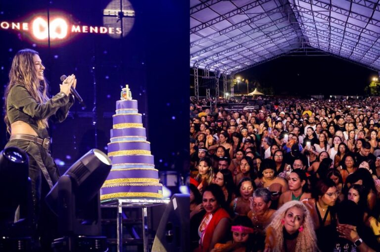 Noite de Festa em Cubatão: cantora Simone Mendes agita multidão e marca o dia do aniversário de 77 anos de emancipação da Cidade