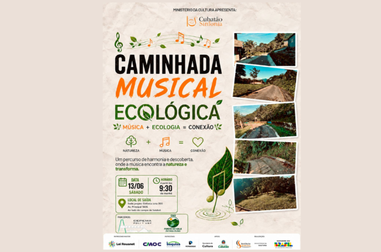 Caminhada Musical Ecológica promove conscientização ambiental e integração comunitária na Cota 200