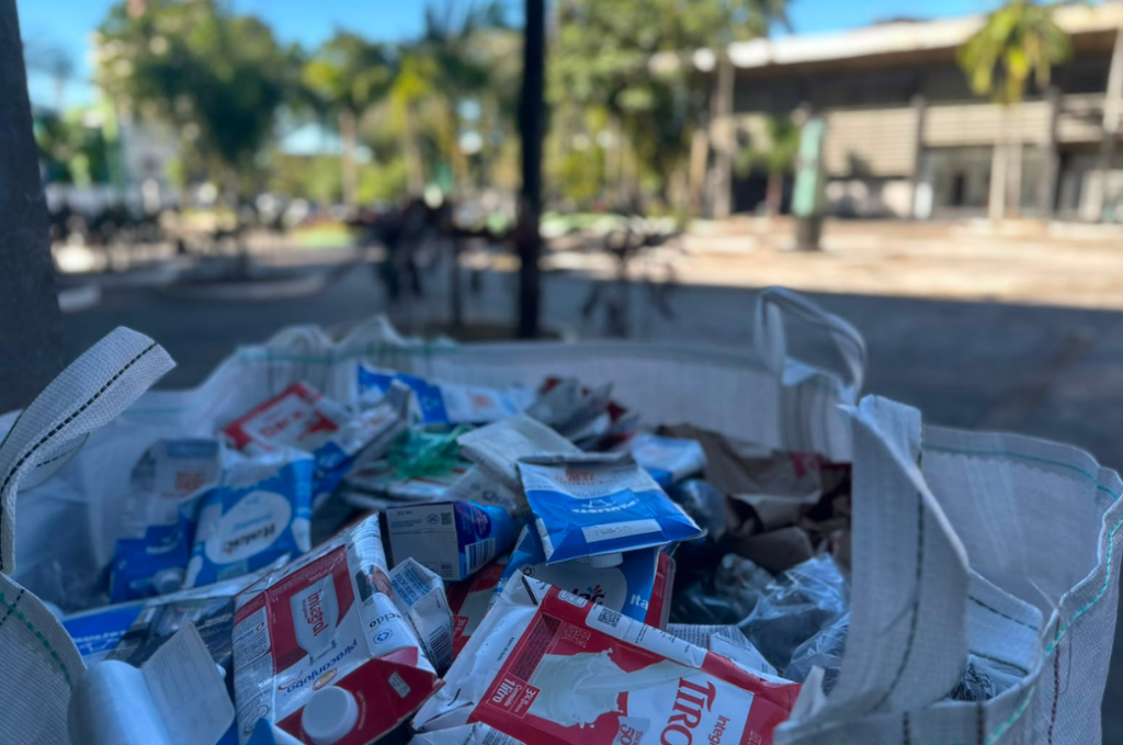 Recicla Vale Mais arrecada mais de 100 quilos de resíduos recicláveis em ação com servidores municipais