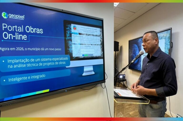 Cidade de Cubatão conta com novo Portal de Obras On-line
