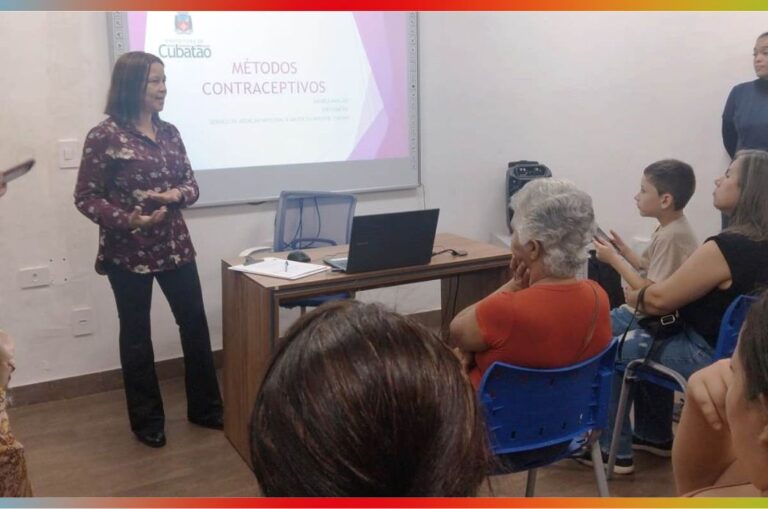 Mães da Casa da Esperança recebem informações sobre saúde reprodutiva